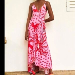 Farm Rio maxi dress size M never worn